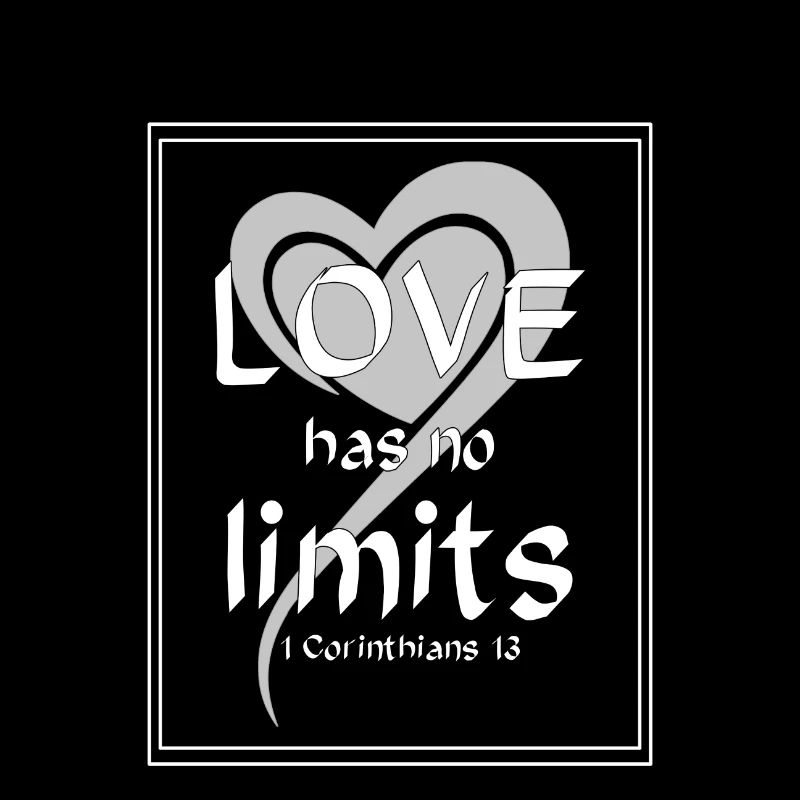 L’amour du design chrétien n’a pas de limites I Corinthiens