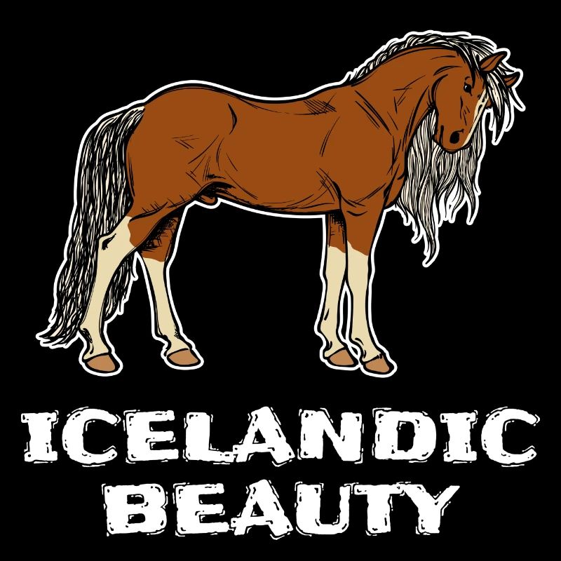 Islandpferde Statement Pferdeliebe Pferdefan