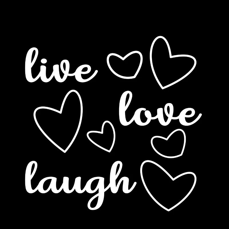 Leben, lieben, lachen Way to go!!