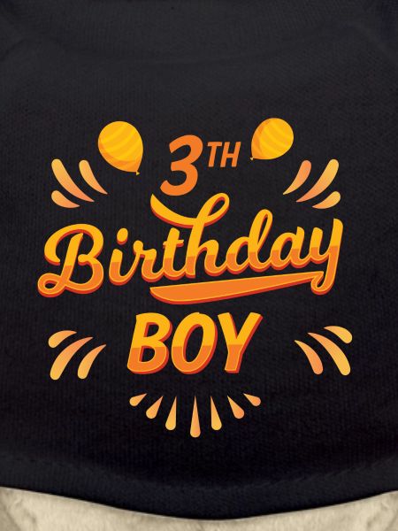 Birthday boy 3th