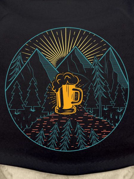 Berge Bier Wandern Bergsteigen