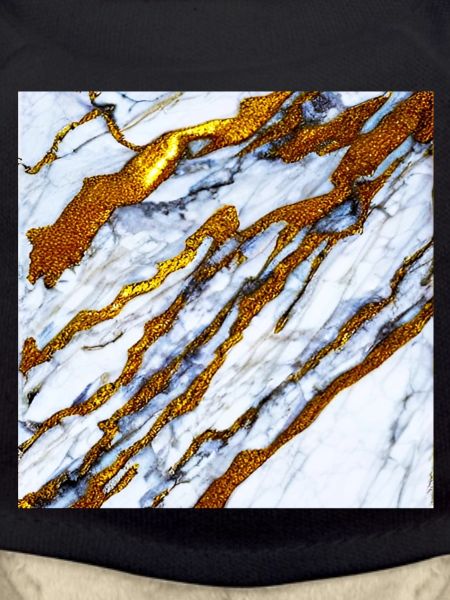 white marble meets gold