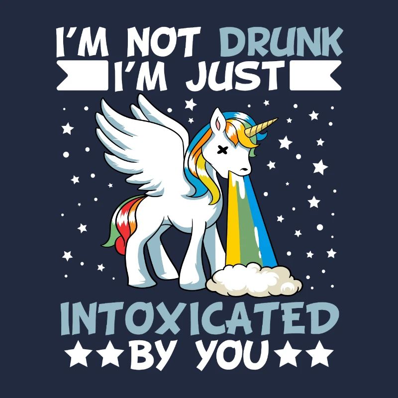 Magical Mythical Clouds Drunkard Beer Rainbow Top