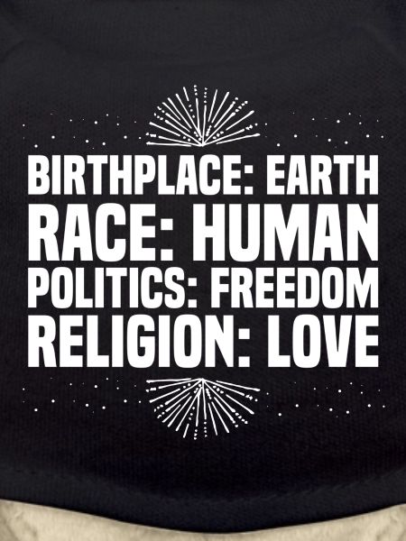 Earth, human, freedom, love