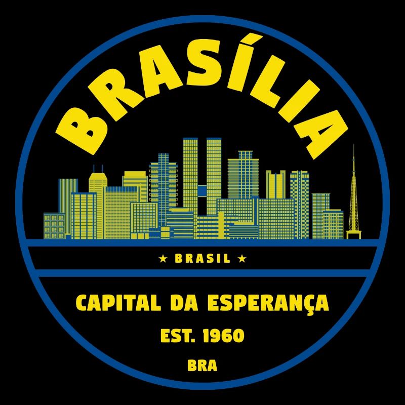 Brasilia Skyline Emblem