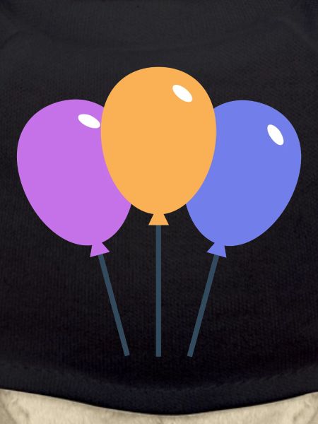 Farbige Luftballons