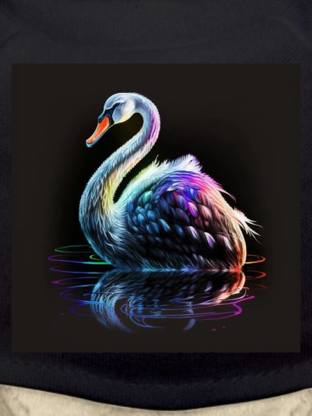 SWAN WITH ITS REFLECTION