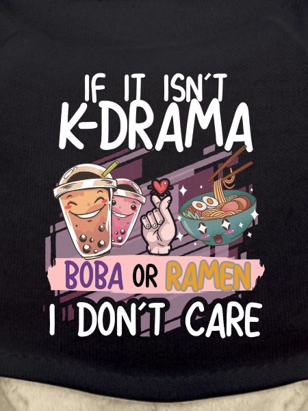 K-Drama Boba oder Ramen Design