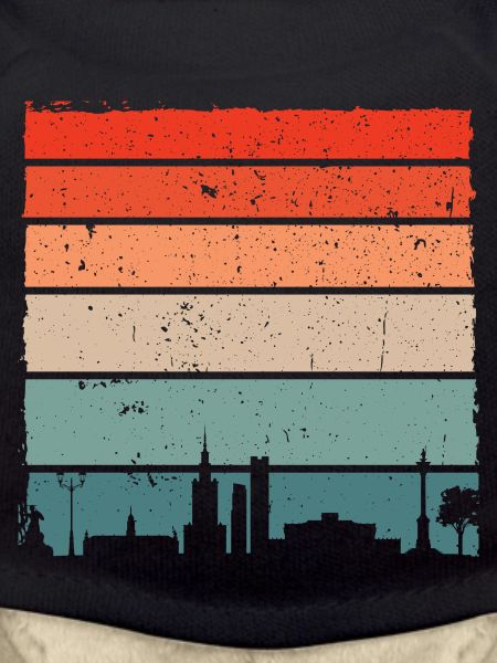 Sunset Skyline Gradient Tee