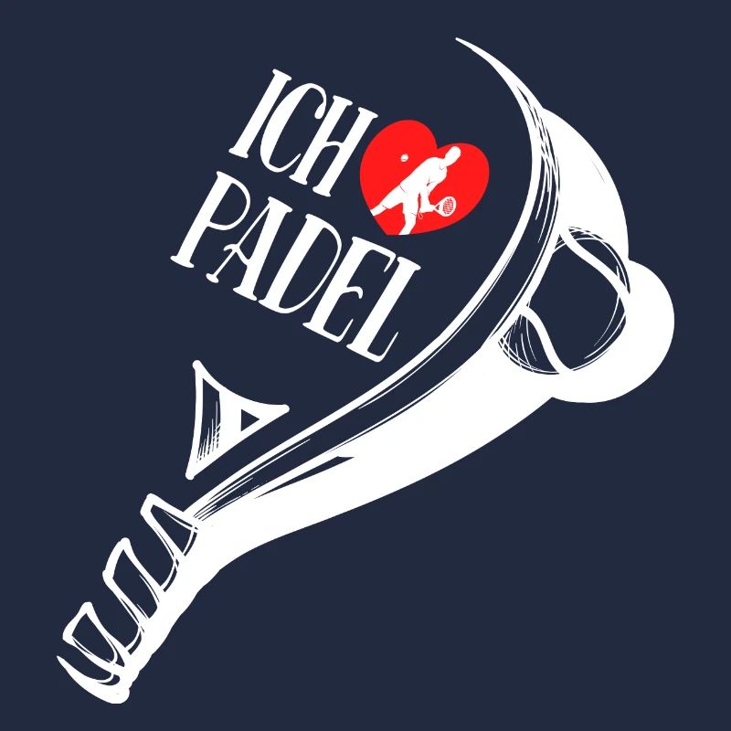 Heart I Love Padel Statement Player Training