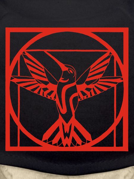 Vitruvius red bird