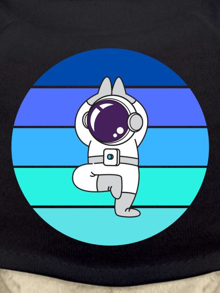 astronaute, flying fusée espace