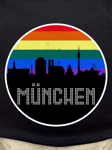 Munich Skyline Rainbow