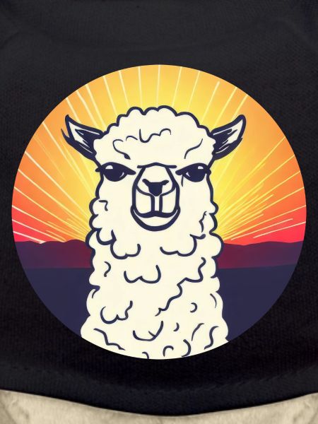 Llama Sunset Design