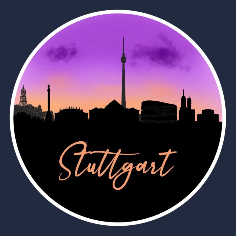 Stuttgart Fine Skyline