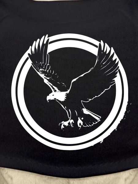 Eagle logo in circles