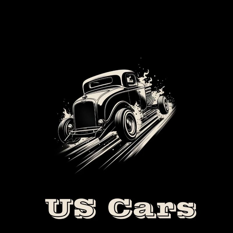 US Cars blanc