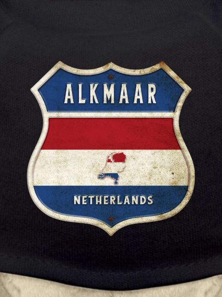 Alkmaar Pays-Bas Drapeaux Armoiries