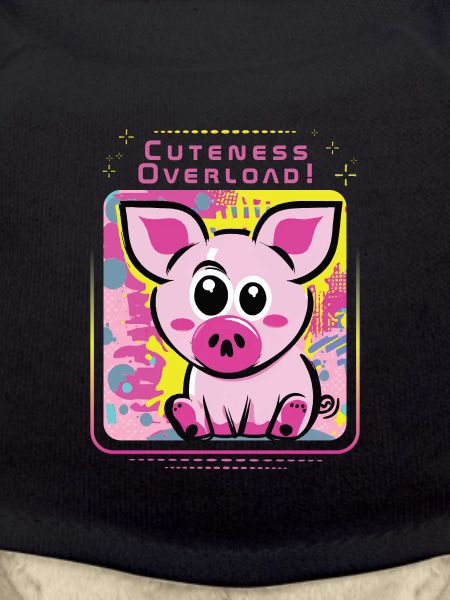 Free-spirited mud pig