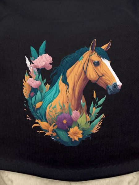 Pferd Blumen