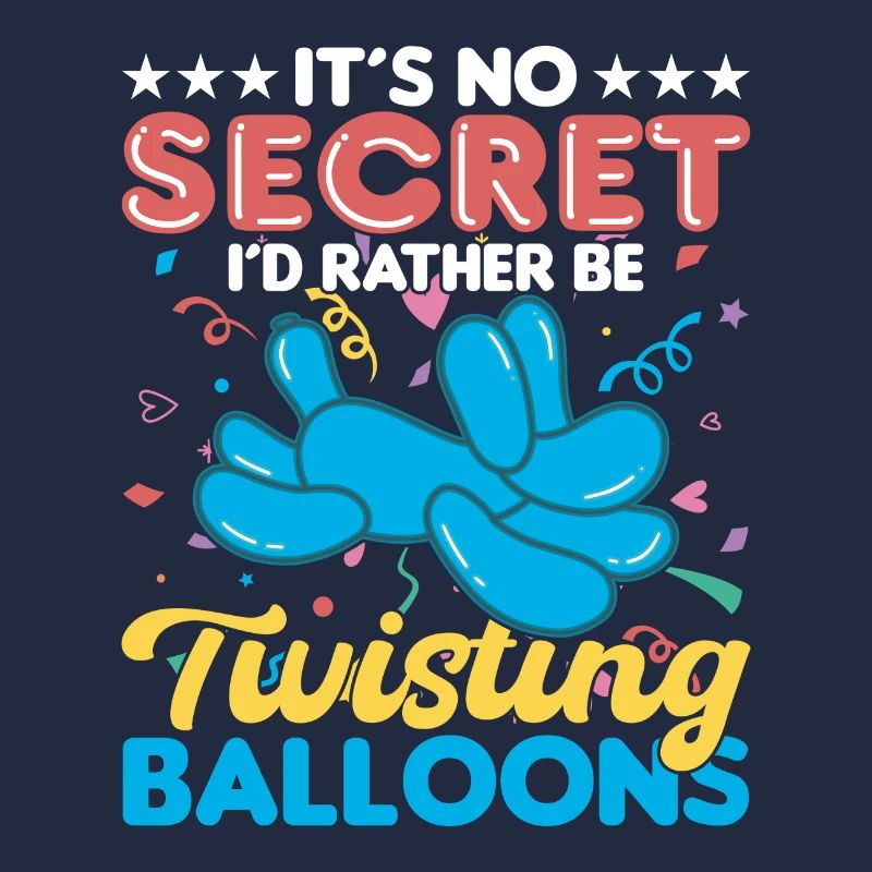 Design torsadé en forme de ballon