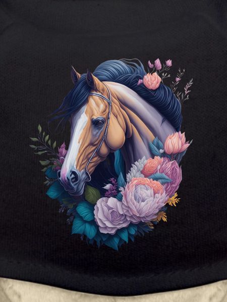 Pferd Blumen