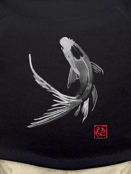 carp koi black