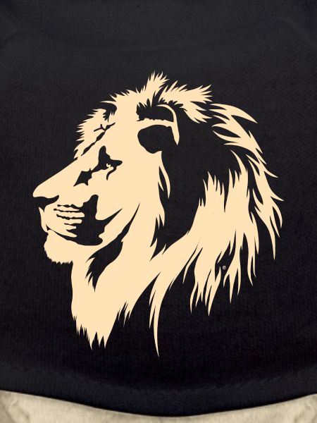 Lion Portrait (sand)