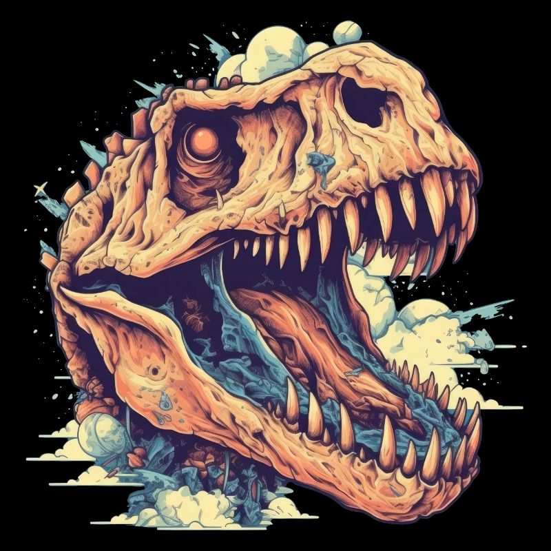 Dinosaurier Dino Fossil Carnivor Herbivor T-Rex