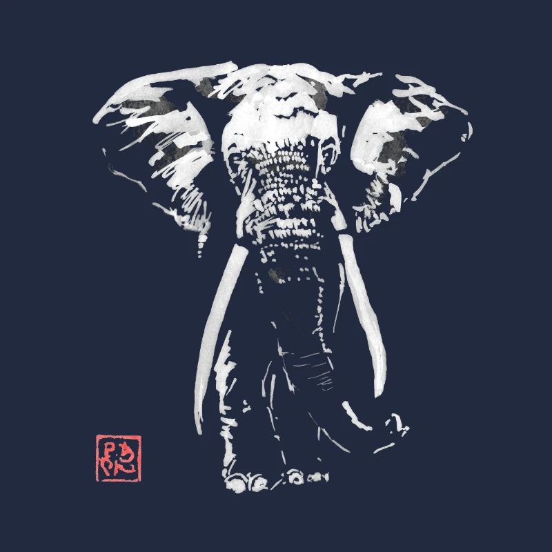 elephant in dark