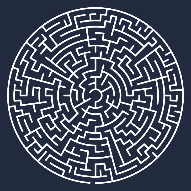 Labyrinthe blanc