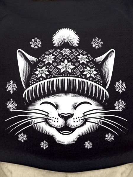 Winter cat
