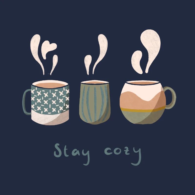 Cozy hot drinks
