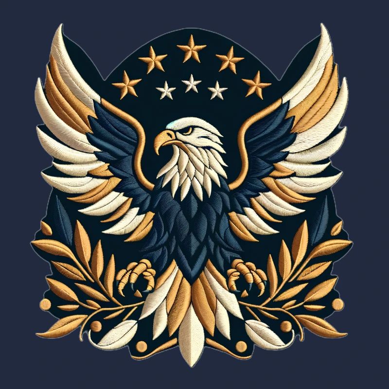 Sternengesprenkelter Banner-Adler