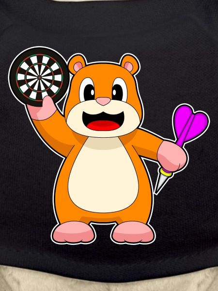 Cible de fléchettes de hamster