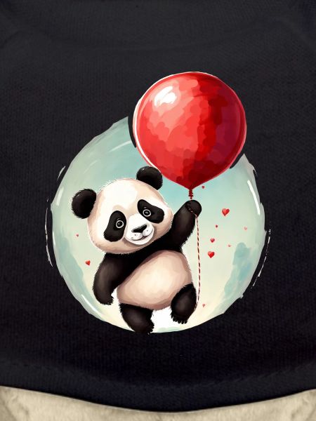 Panda Bear with Balloon