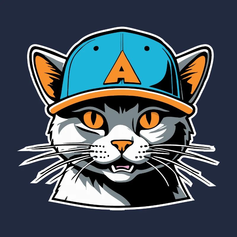 Katze mit Hut