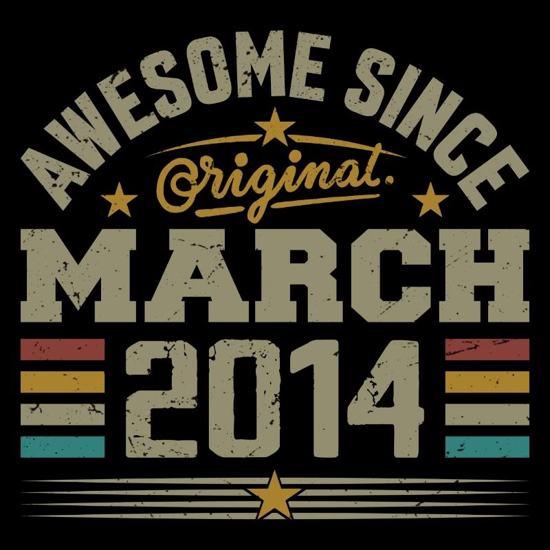 März 2014 Geburtstag Vintage Geschenkidee 2014