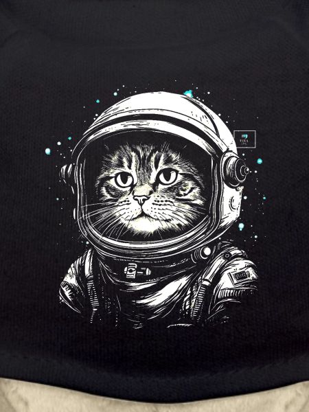 Cute Astronaut Cat