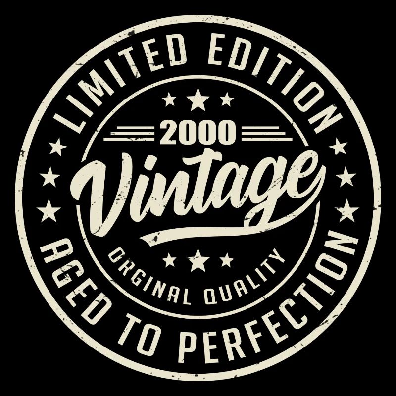 Vintage 2000 Gift 2000 Retro Birthday 2000