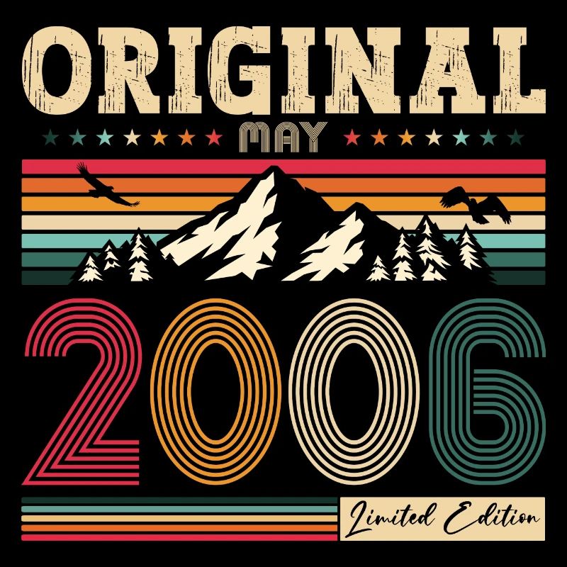 Original 2006 Vintage 2006 18th Birthday 2006