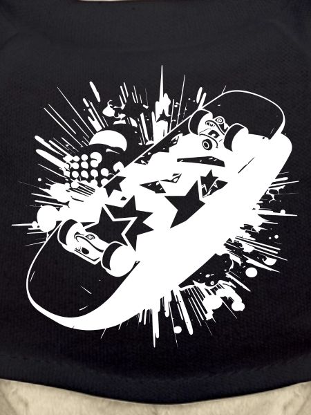 Skateboard Paint Blobs