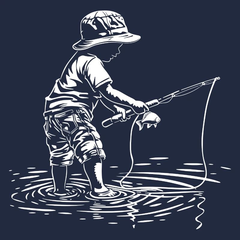 Angler Junge