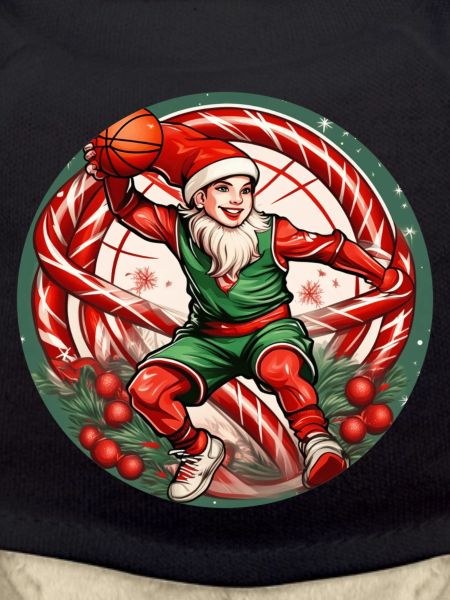 Basket-ball elfe de Noël