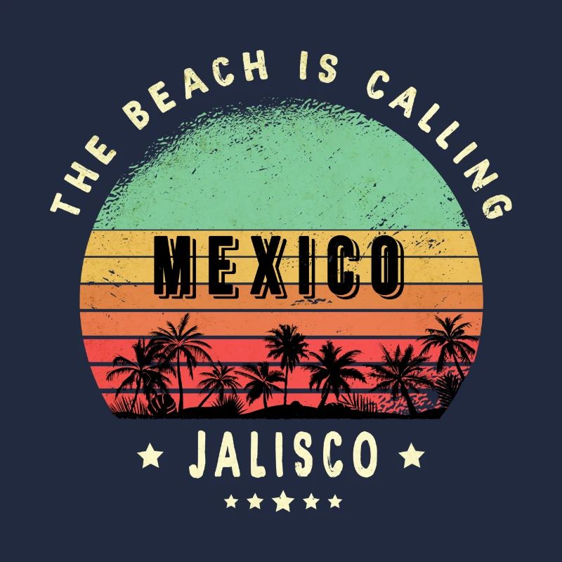 Motif du désert de cactus de Jalisco Mexico