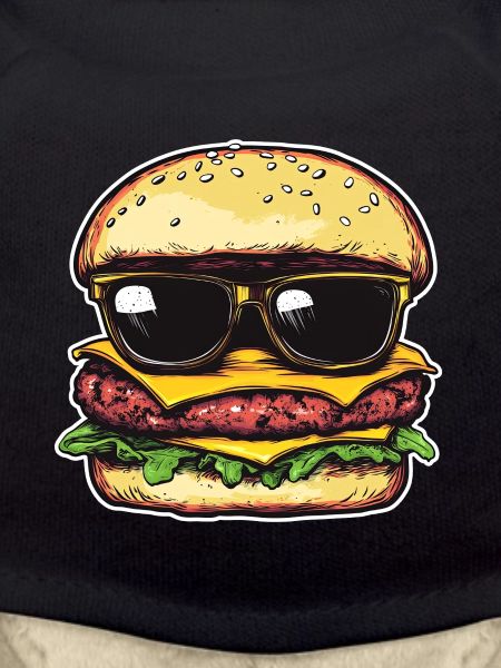 Burger with Sunglasses – Pop Art