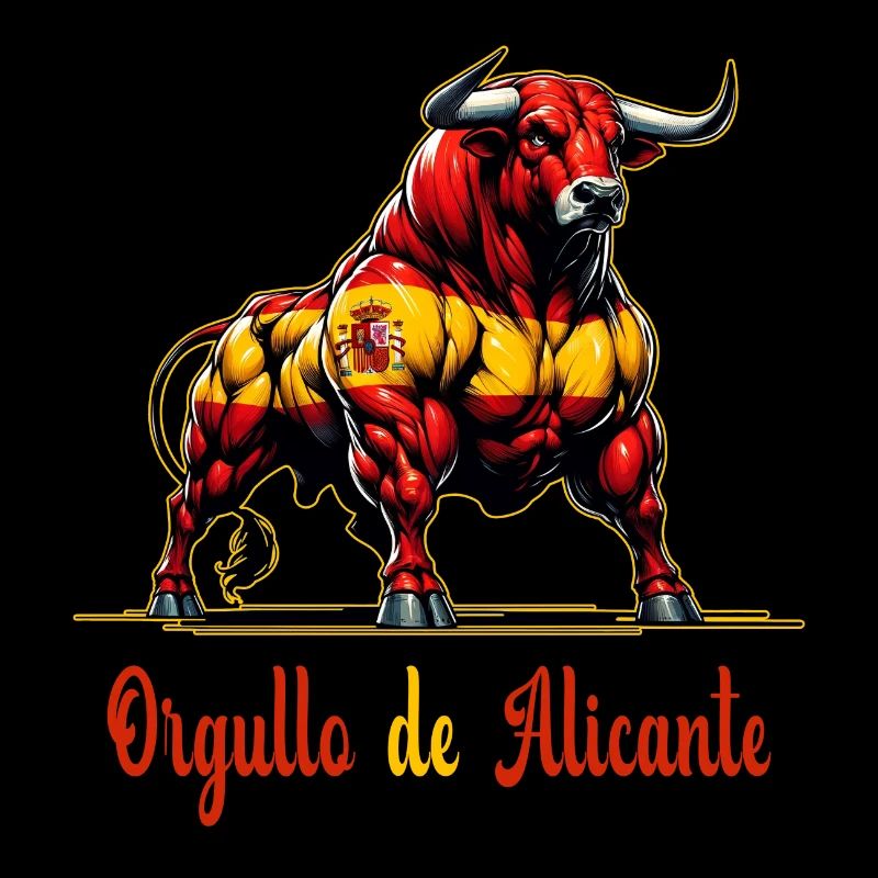 The pride Alicante flag design