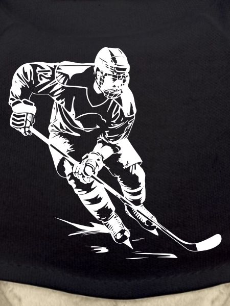 Eishockeyspieler Zeichnung