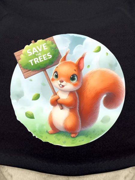 Save the Trees Squirrel