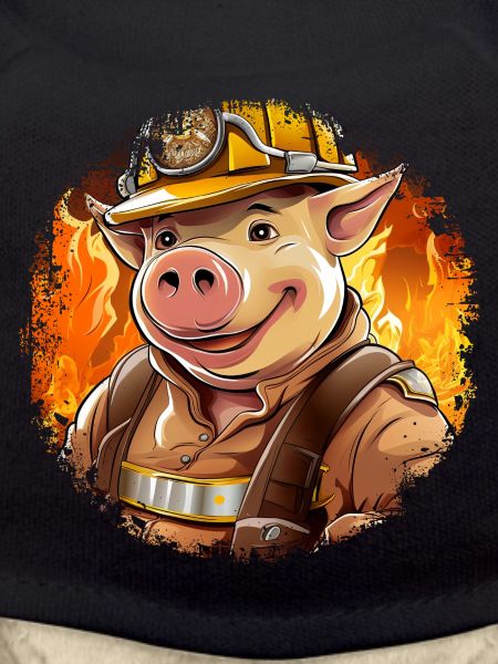 Feuerwehr Schwein